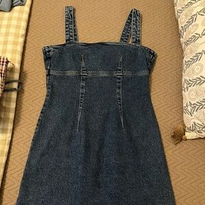 Reformation Denim Mini Dress